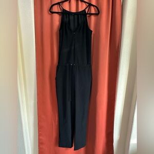 Drew Black Drawstring Stretch Waist Sleeveless Jumpsuit Women’s XS
